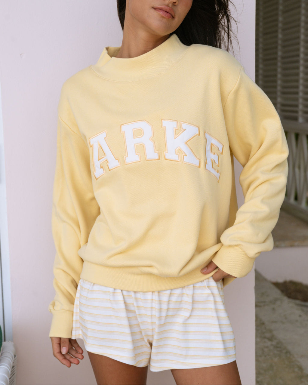 Varsity Mockneck - Peel