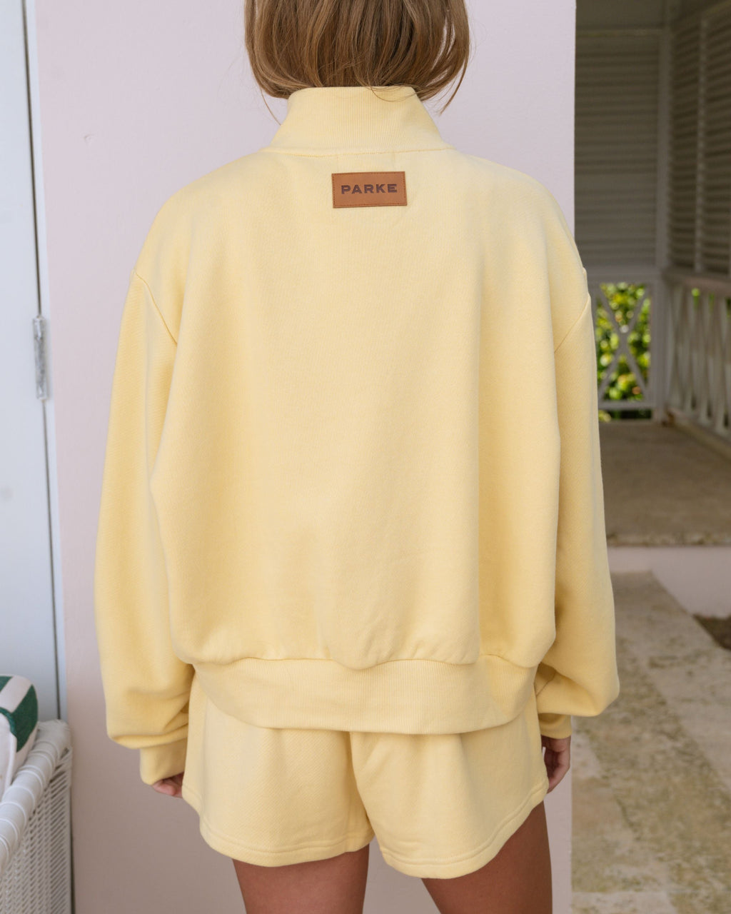 Zip Up Mockneck - Peel