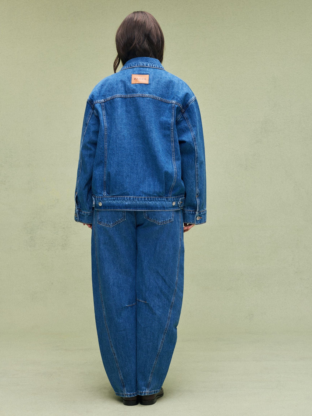 Oversized Denim Jacket - Medium Wash