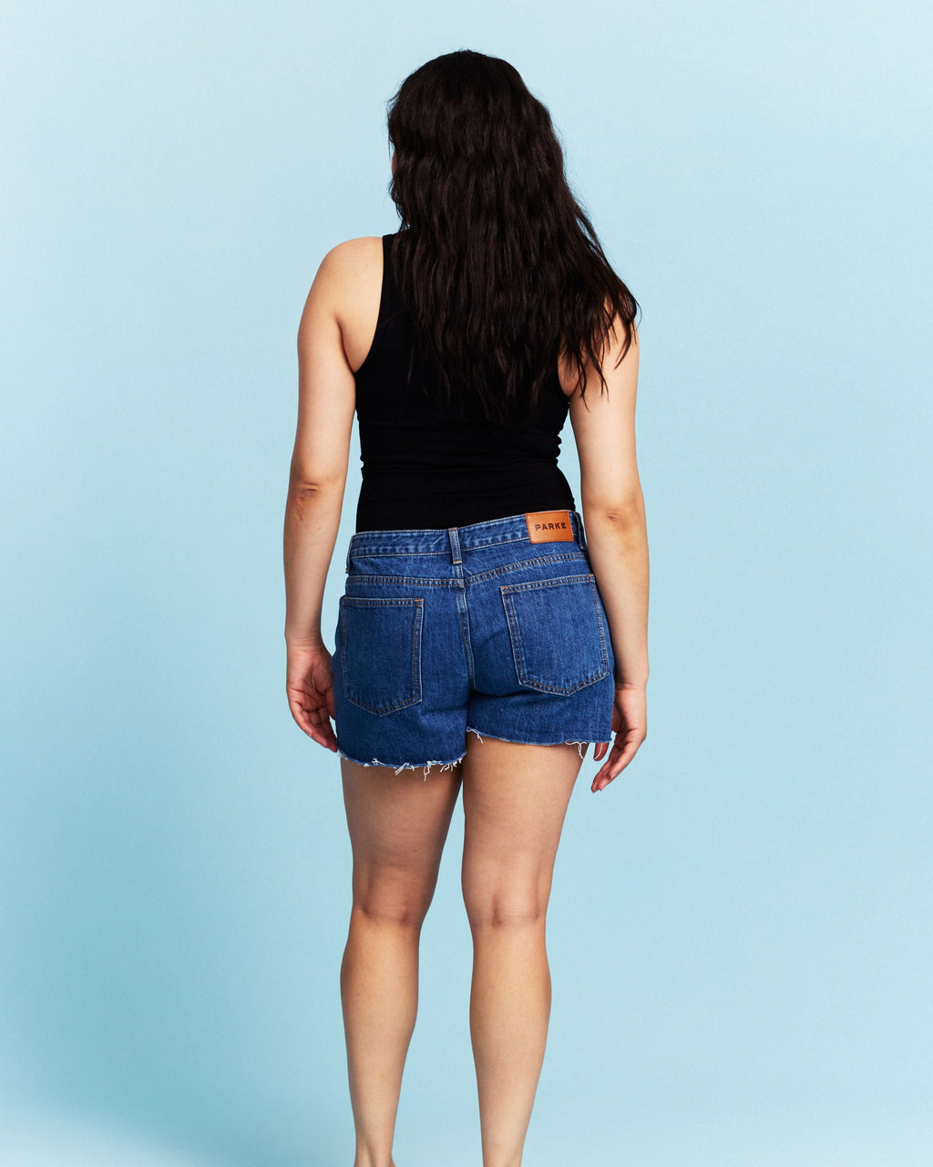Cut Off Shorts - Medium Wash