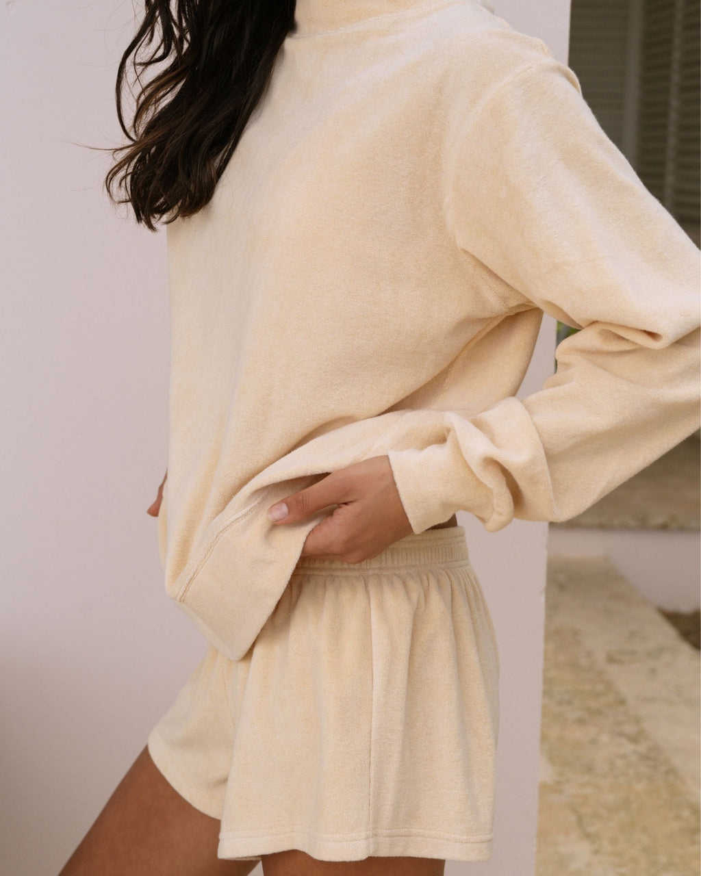 Towel Terry Boxer Shorts - Peel