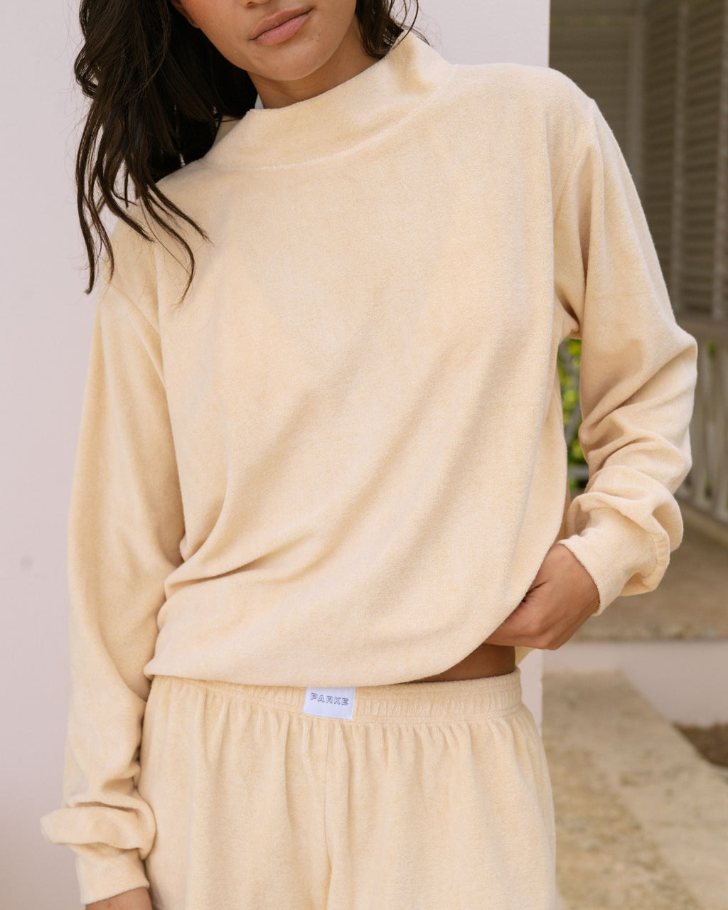 Towel Terry Classic Mockneck - Peel