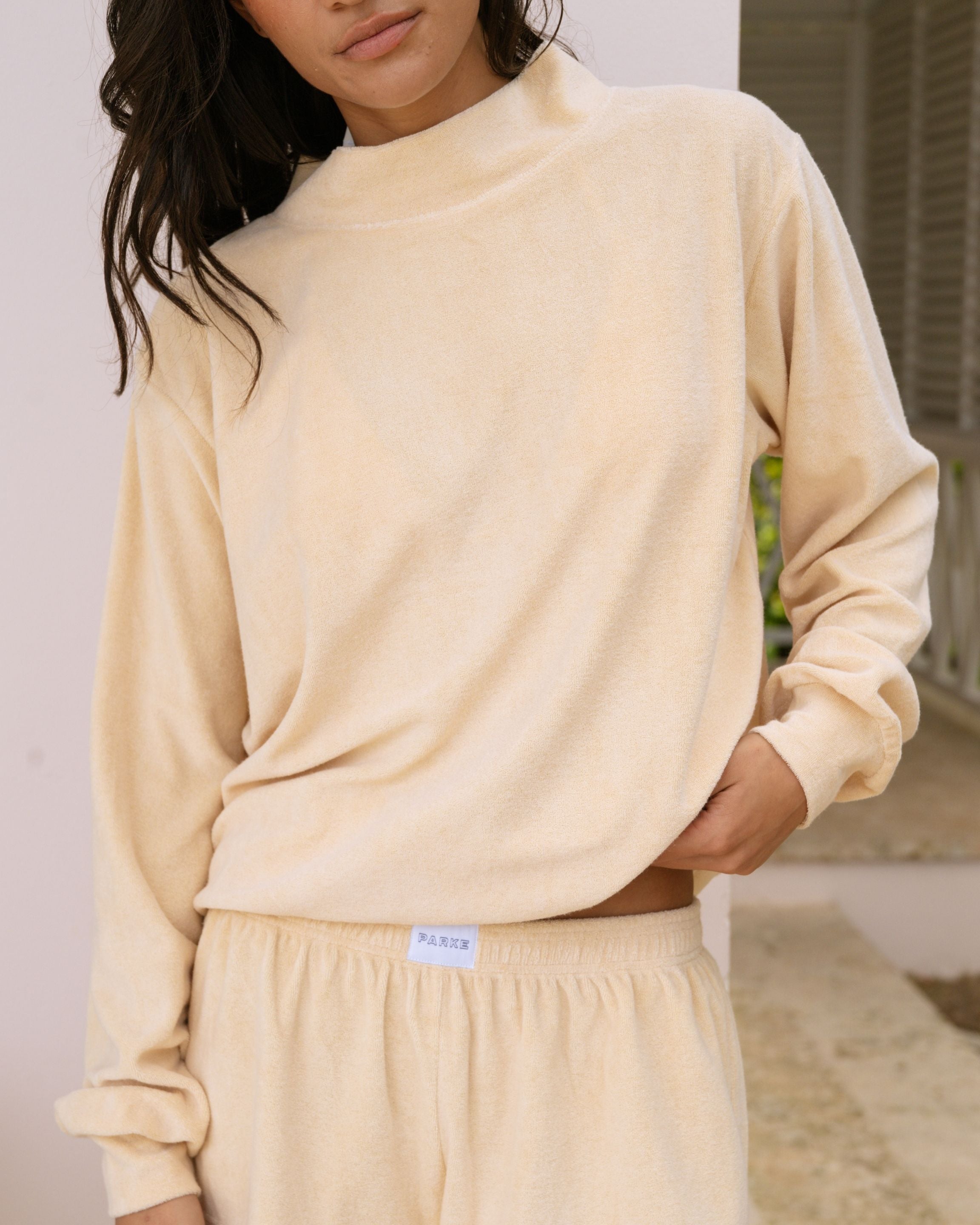 Towel Terry Classic Mockneck - Peel