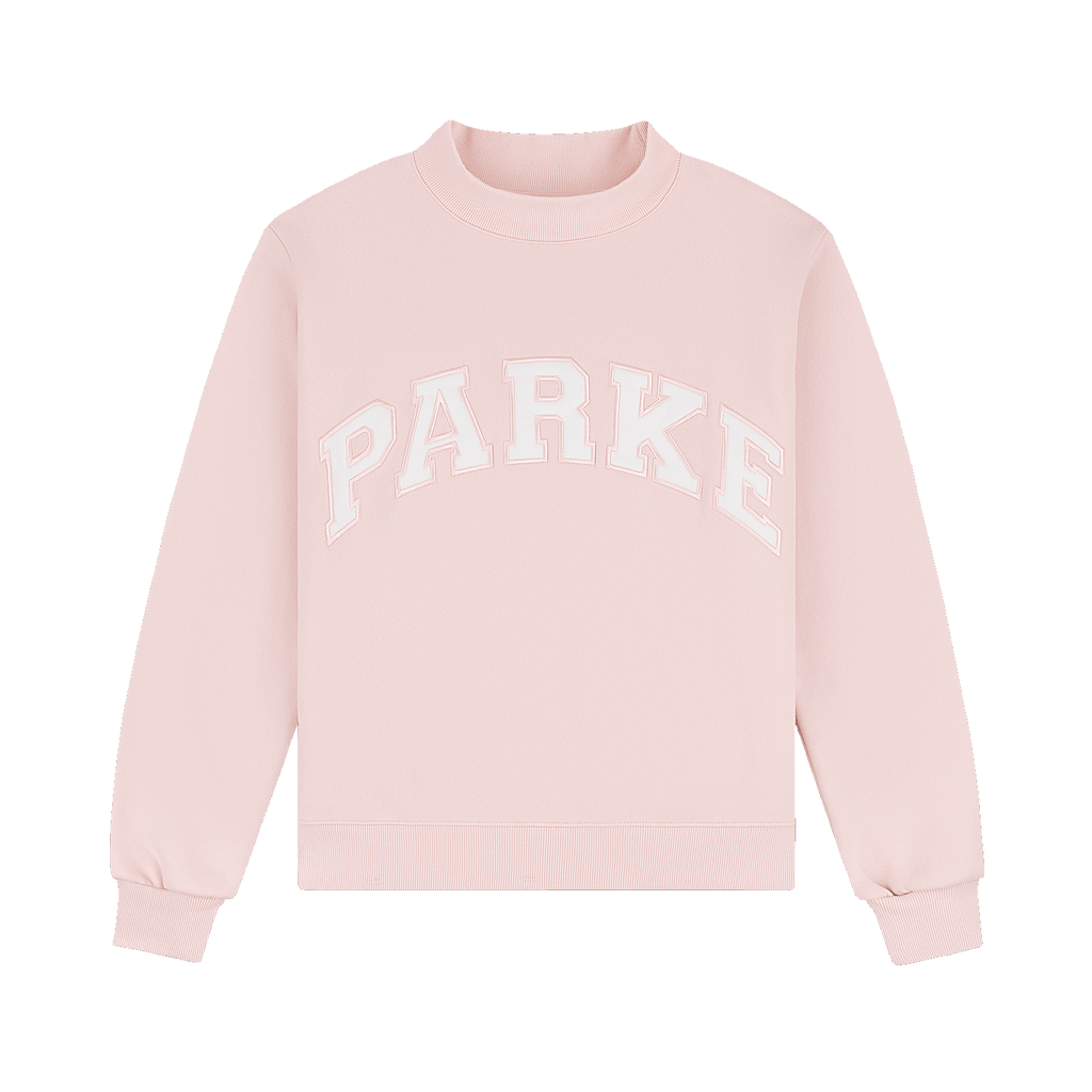 Varsity Mockneck - Rose