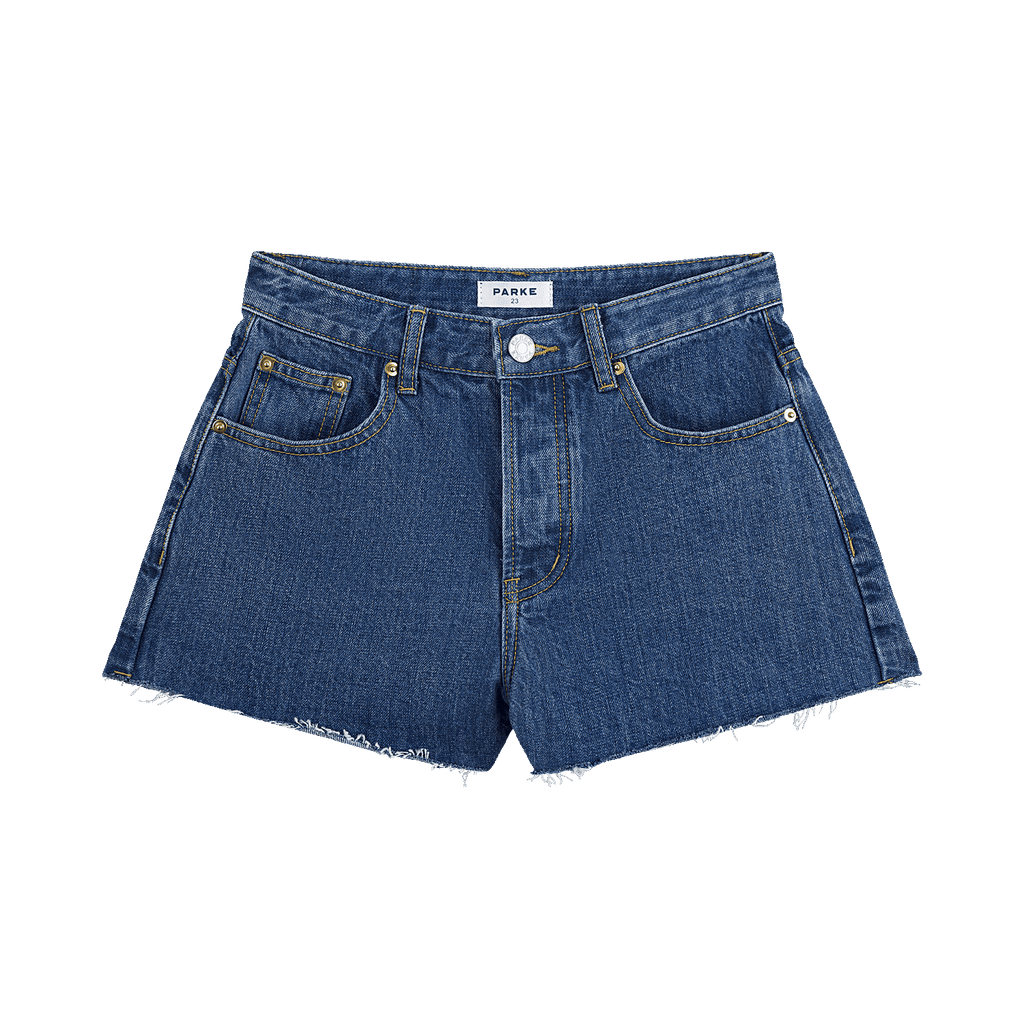 Cut Off Shorts - Medium Wash