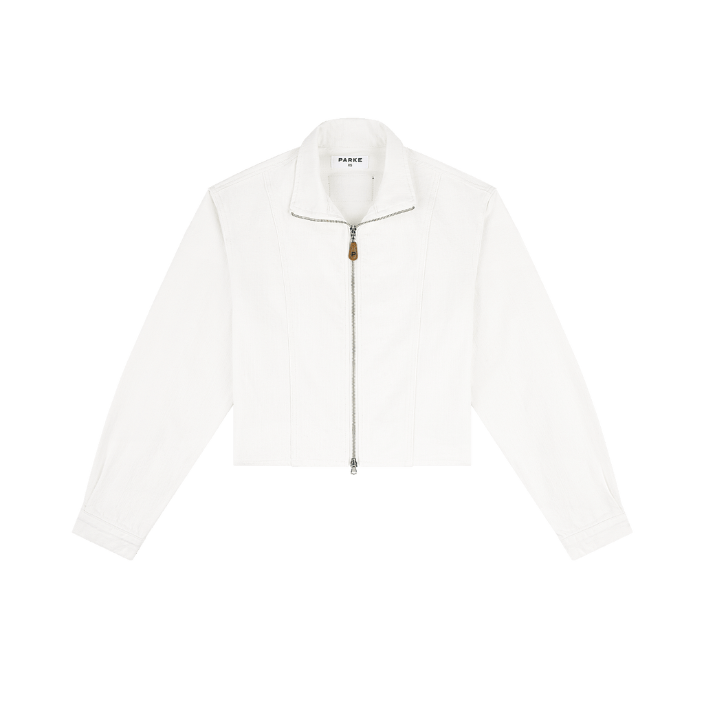 Slim Fit Jacket - White