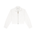 Slim Fit Jacket - White