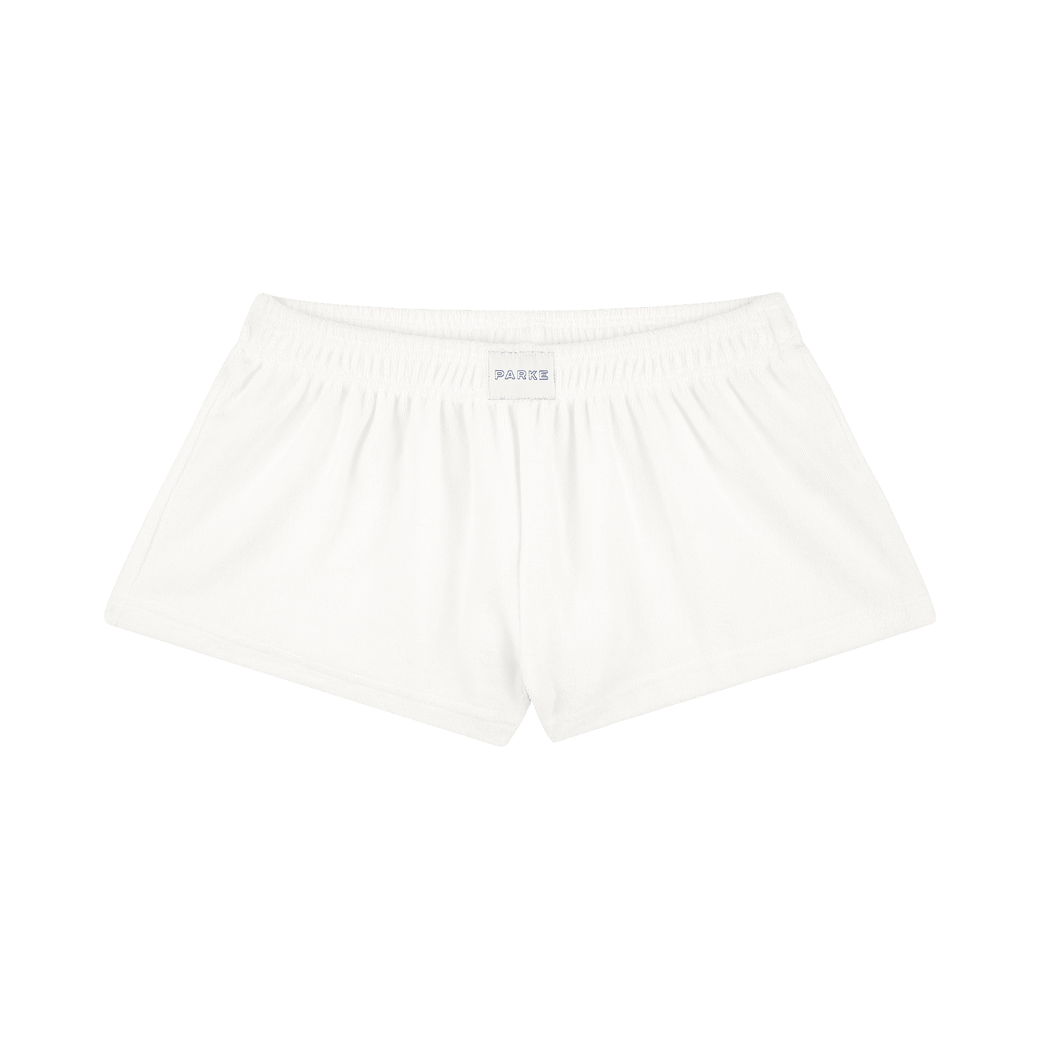 Towel Terry Boxer Shorts - White