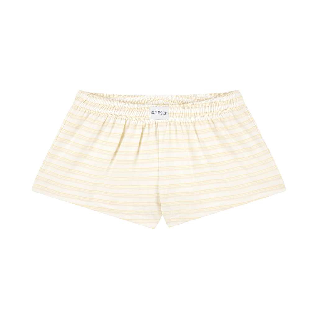Cotton Boxer Shorts - Sun Stripe