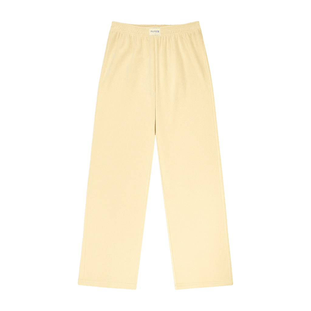 Towel Terry Boxer Sweatpants - Peel