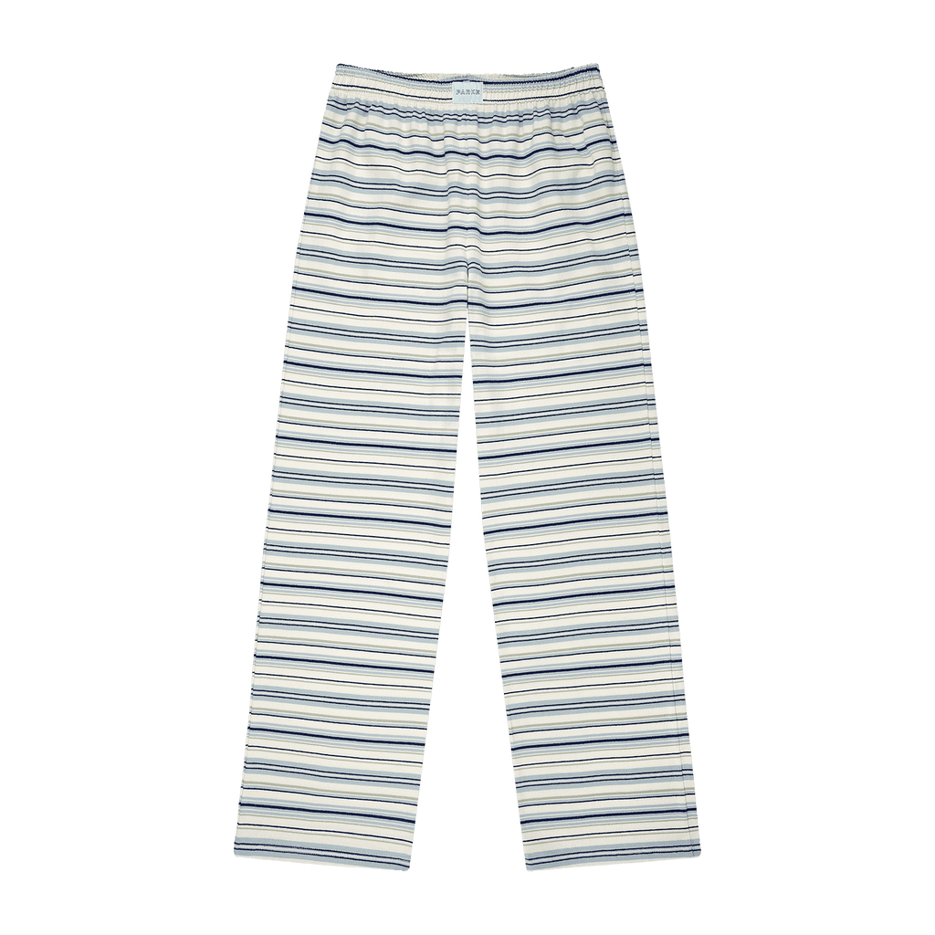Cotton Boxer Pants - Sea Stripe