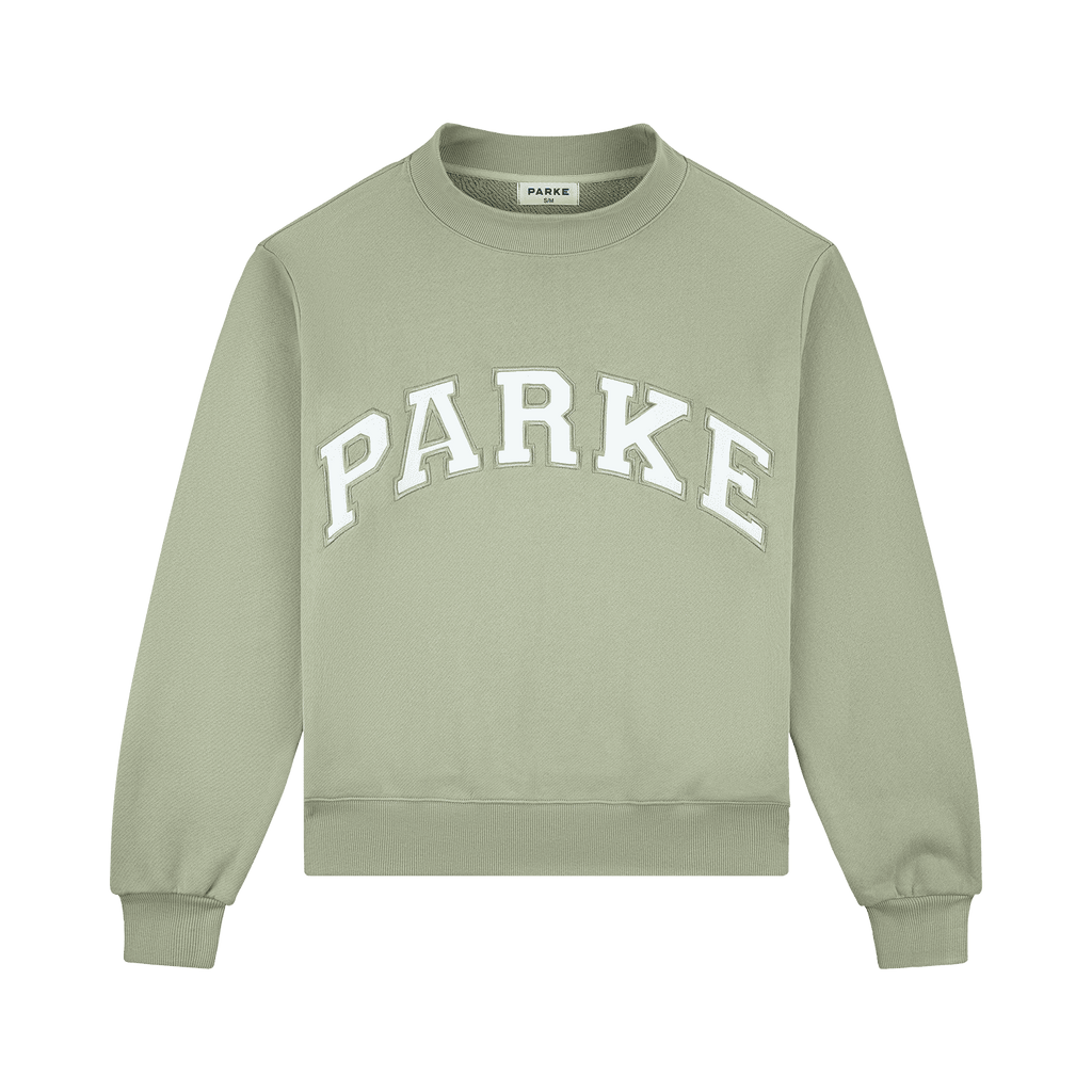Varsity Mockneck - Seafoam