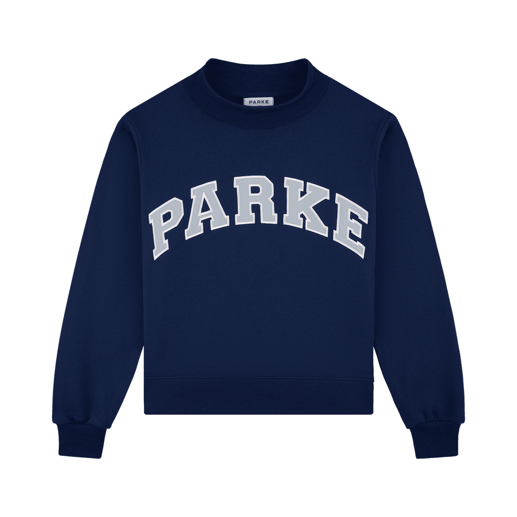 Varsity Mockneck - Seabreeze