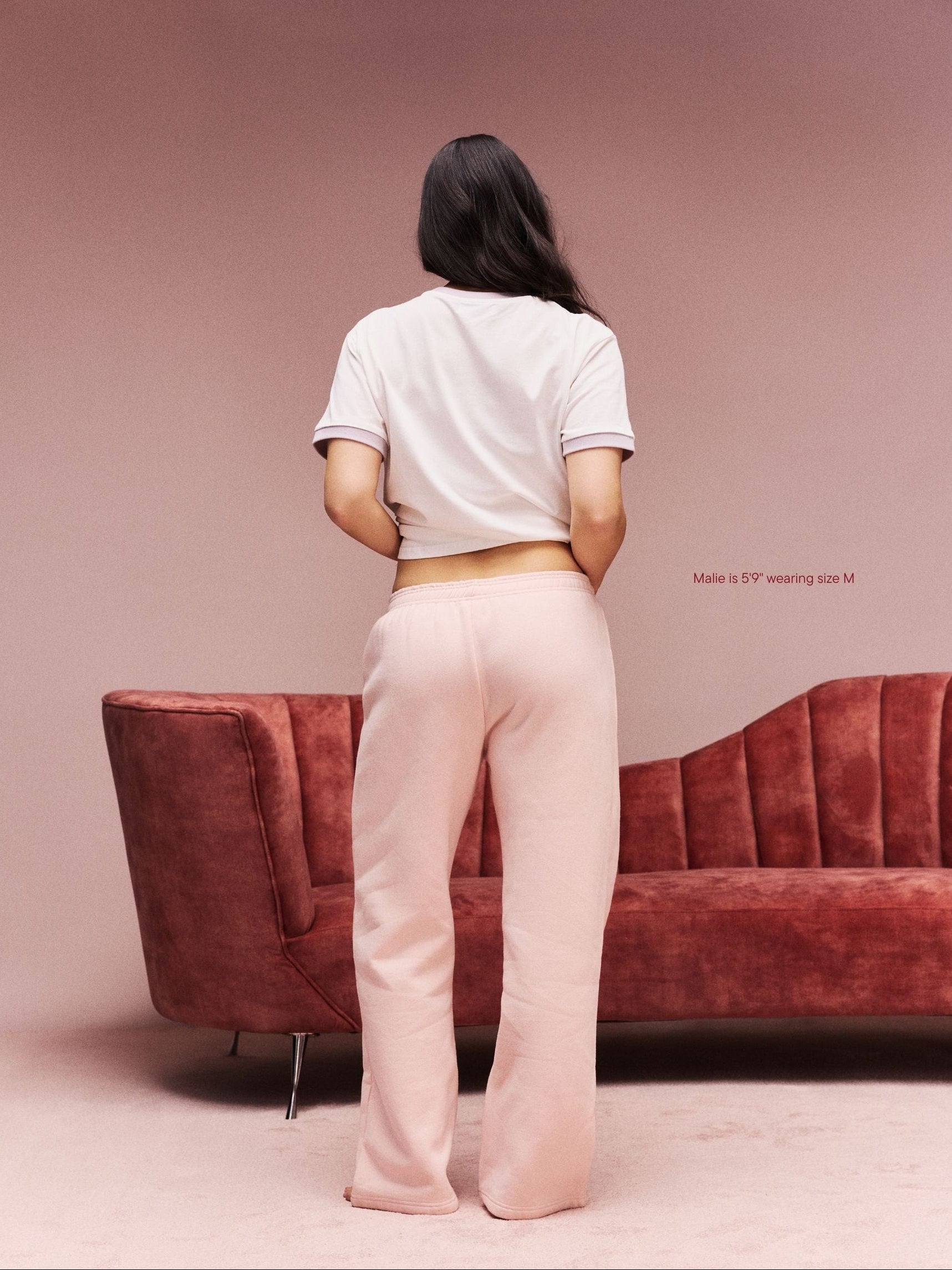 Preorder Boxer Sweatpants - Peony