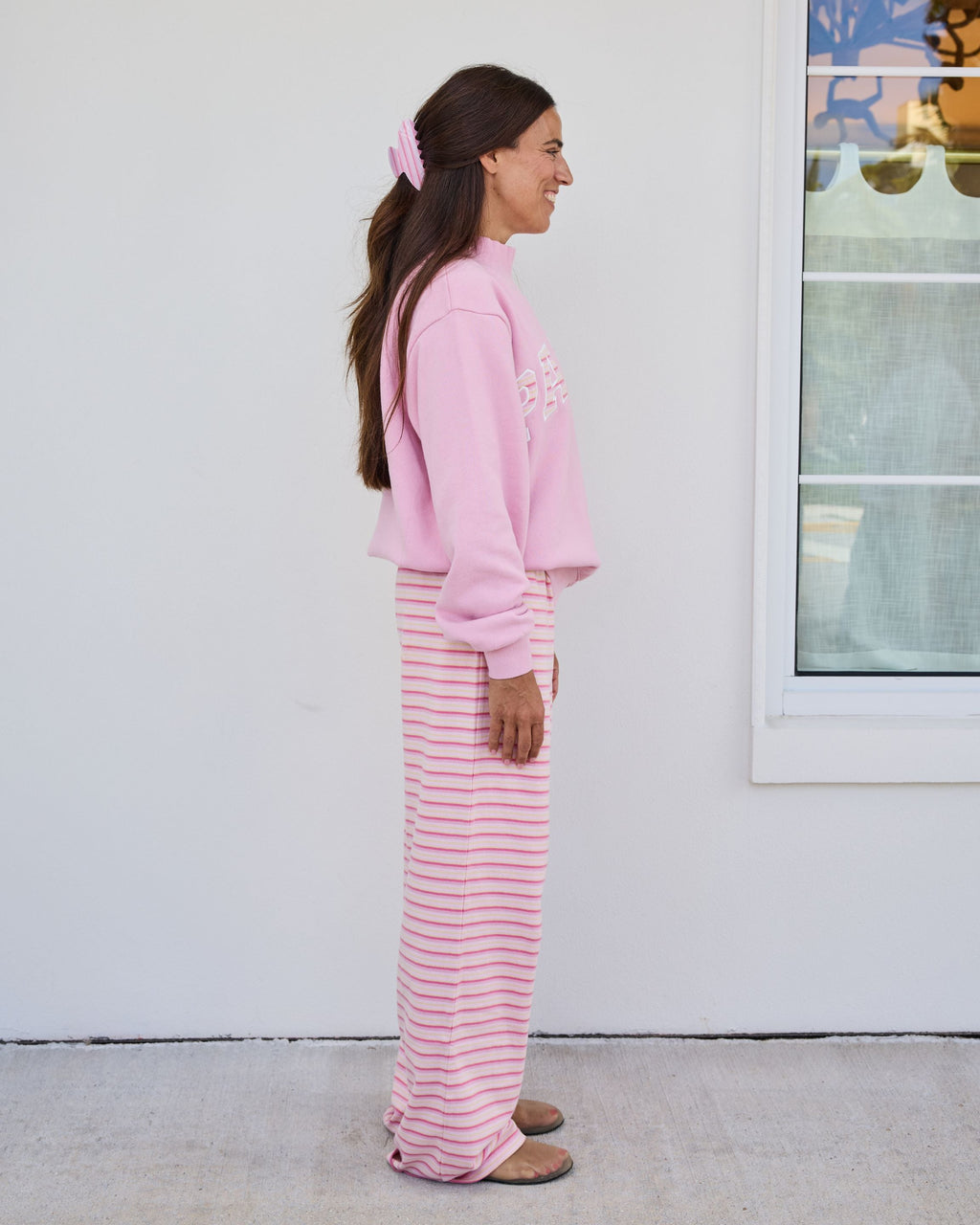 Stripe Boxer Pants - It's A Girl Stripe