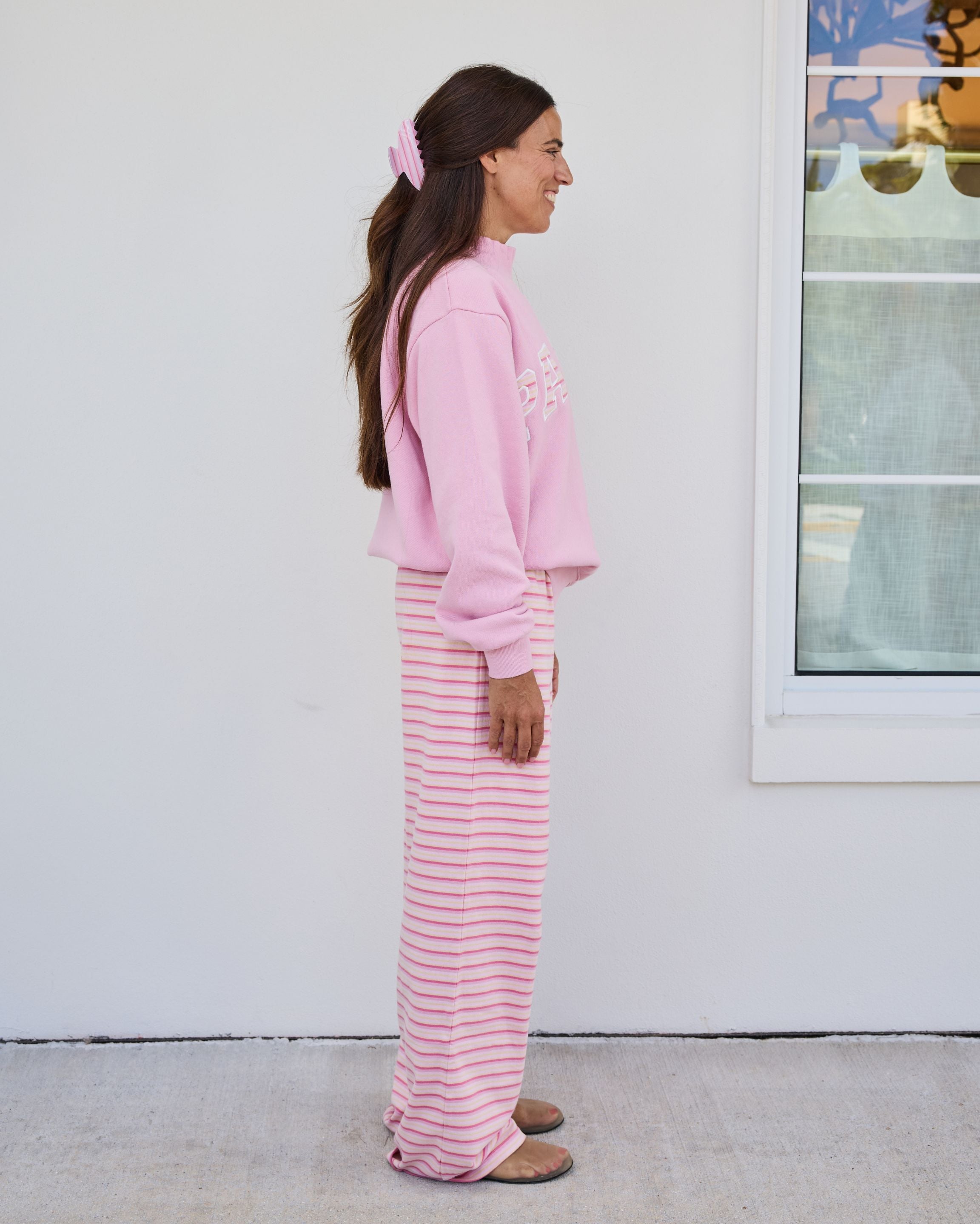 Stripe Boxer Pants - It's A Girl Stripe