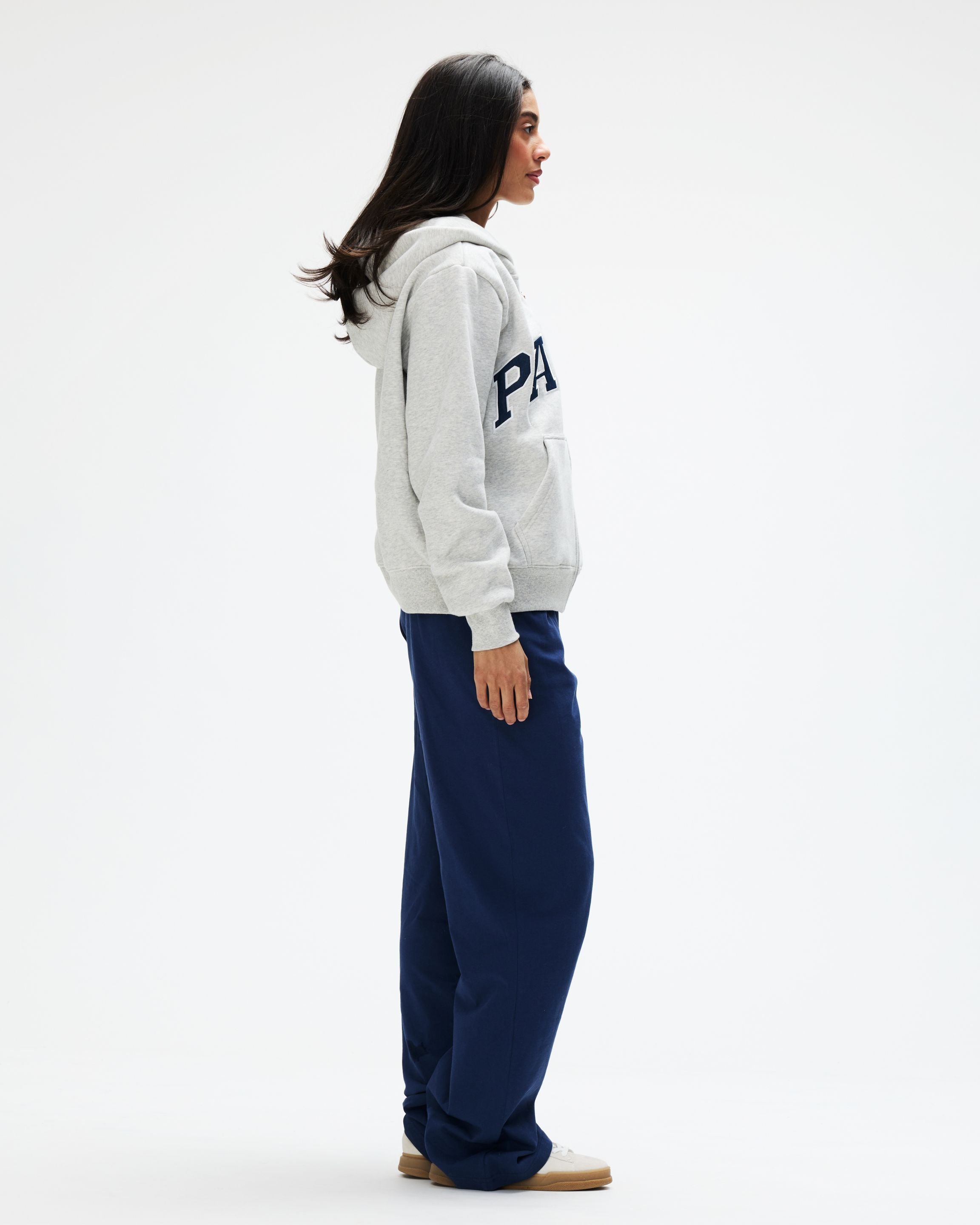 Cotton Boxer Pants - Denim