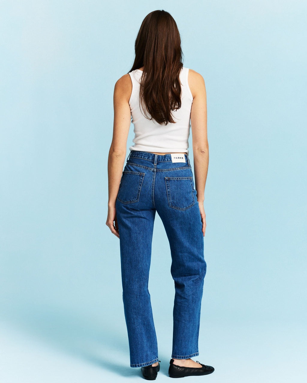 Classic Straight Jeans - Medium Wash