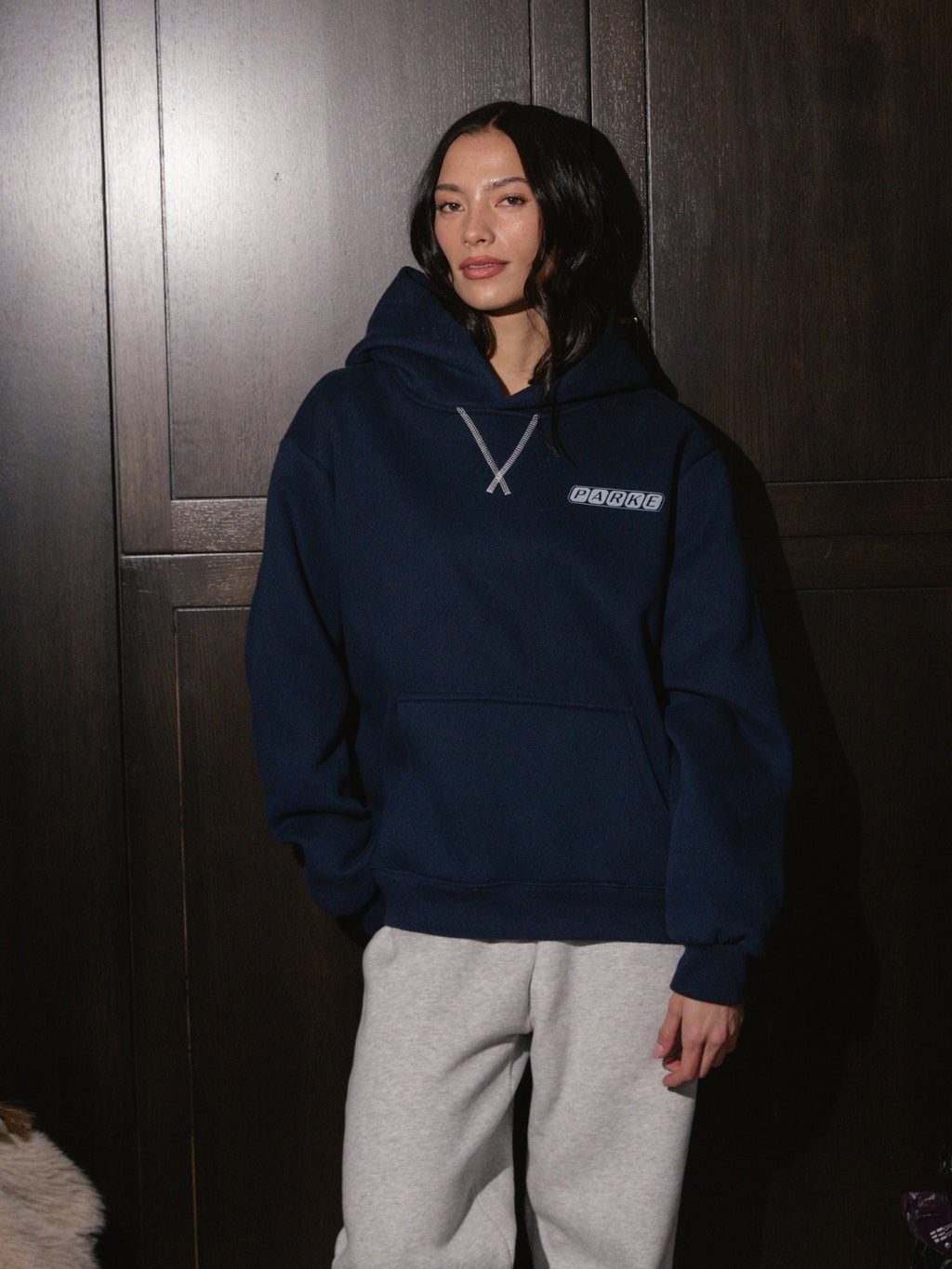 Parke Sport Graphic Hoodie - Shadow