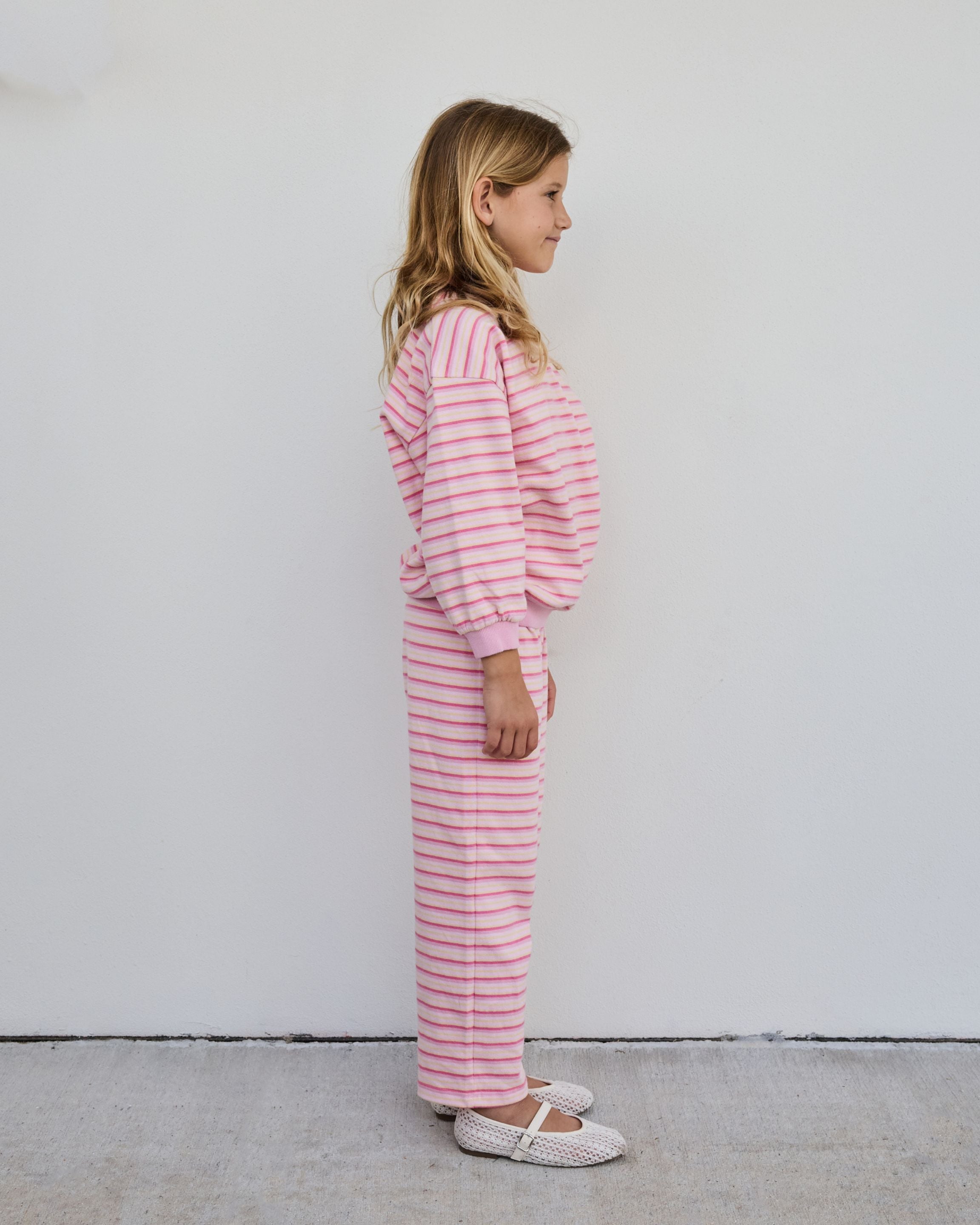 Kids Stripe Boxer Pants - It's A Girl Stripe