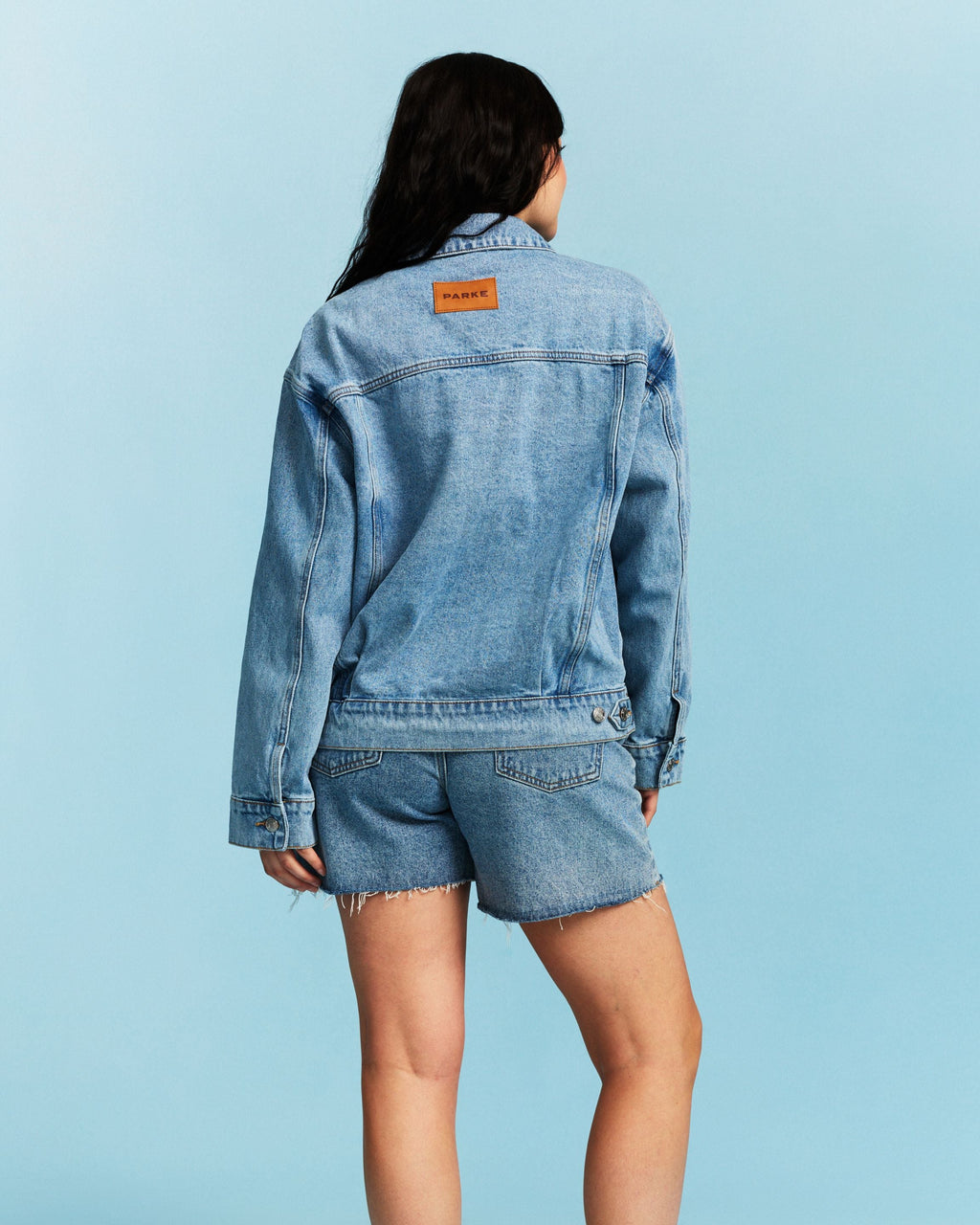 Oversized Denim Jacket - Vintage Wash