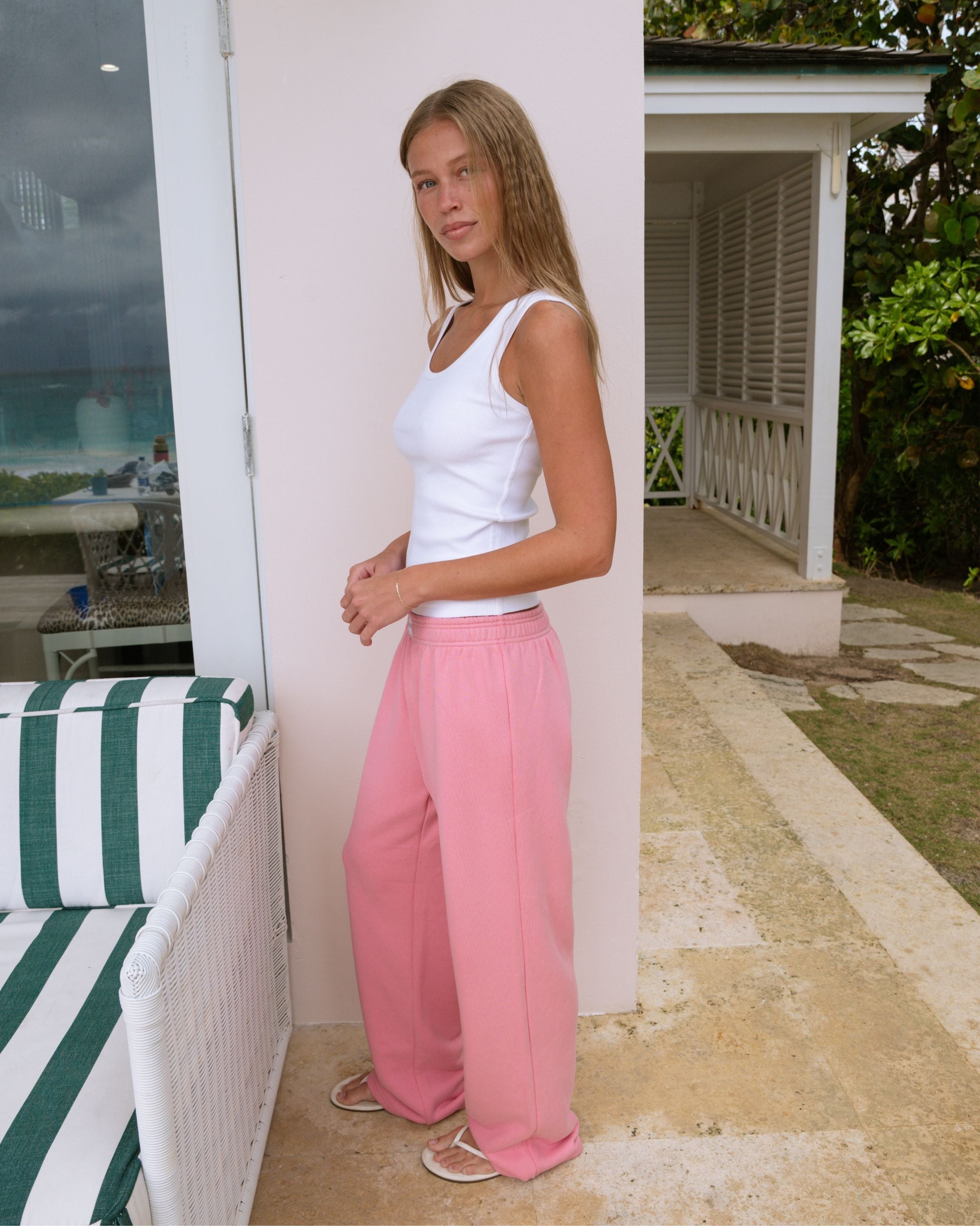 Boxer Sweatpants - Conch