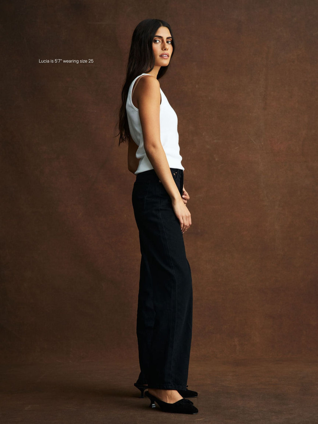 Classic Straight Jeans - Black