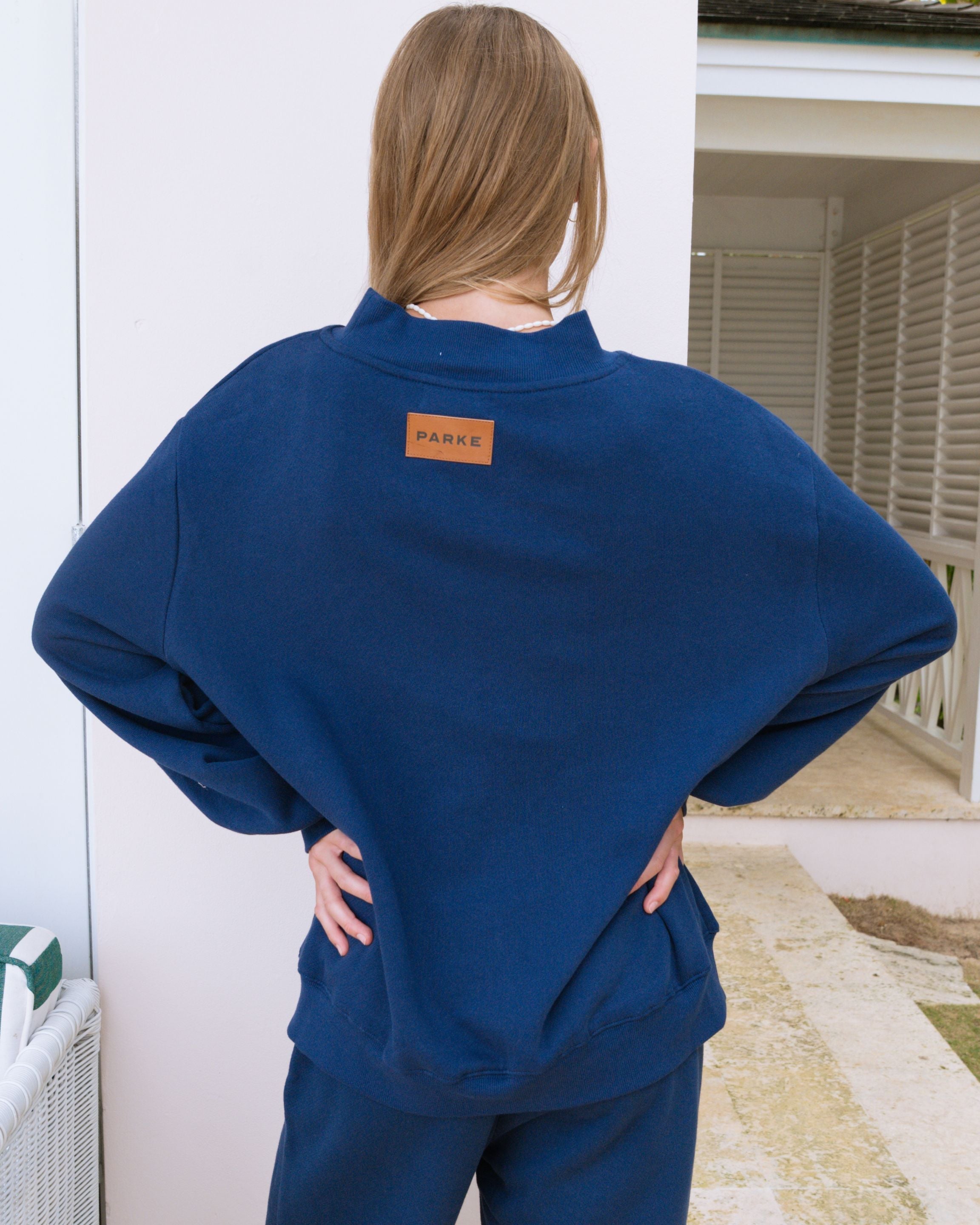 Classic Mockneck - Denim