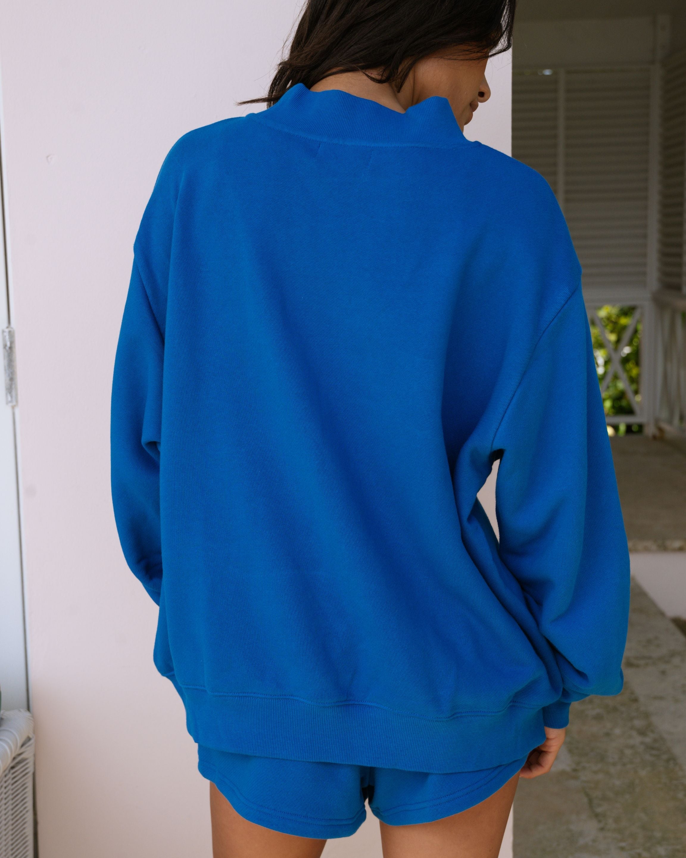 Varsity Mockneck - Harbor