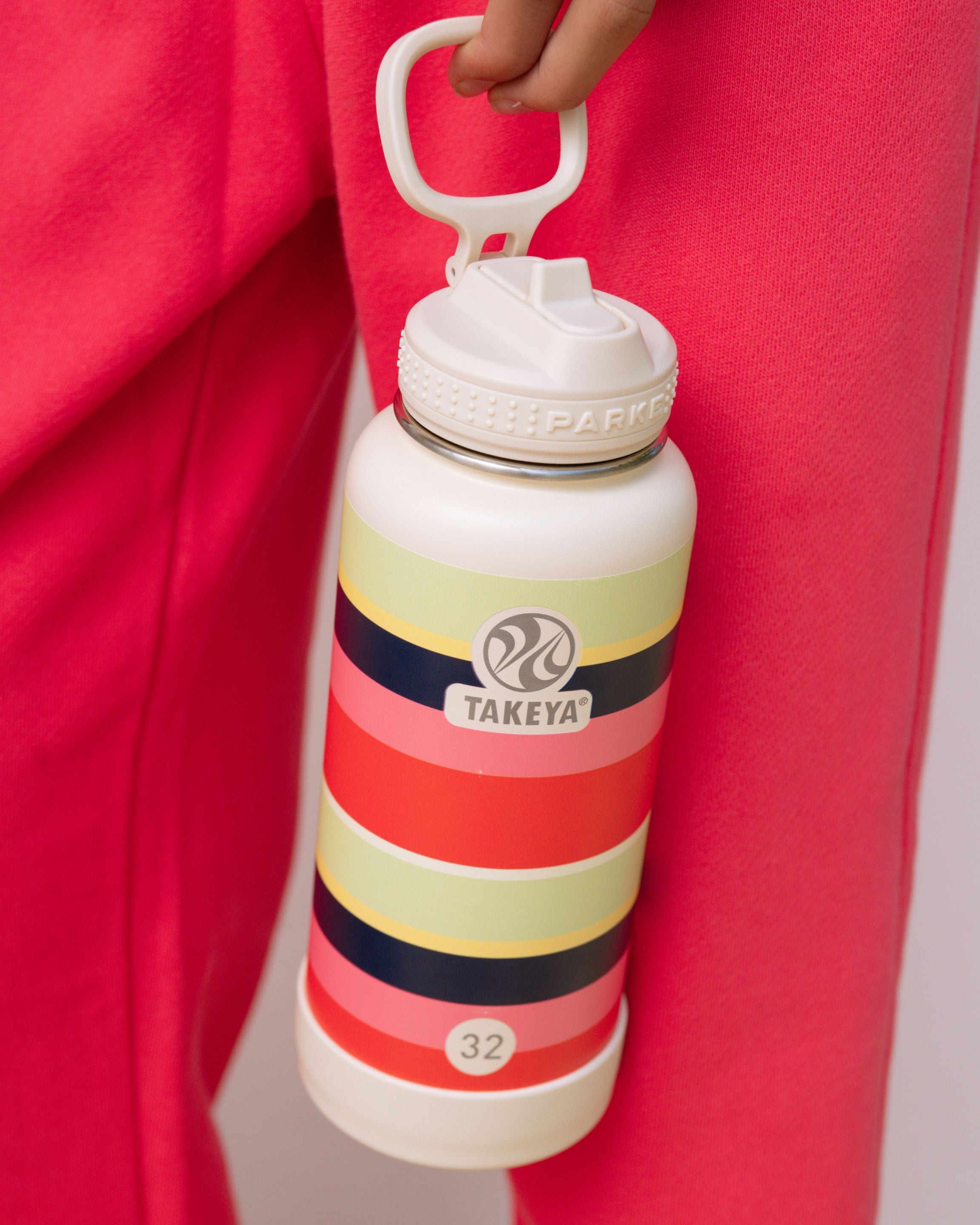 Takeya x Parke Water Bottle - Summerland Stripe