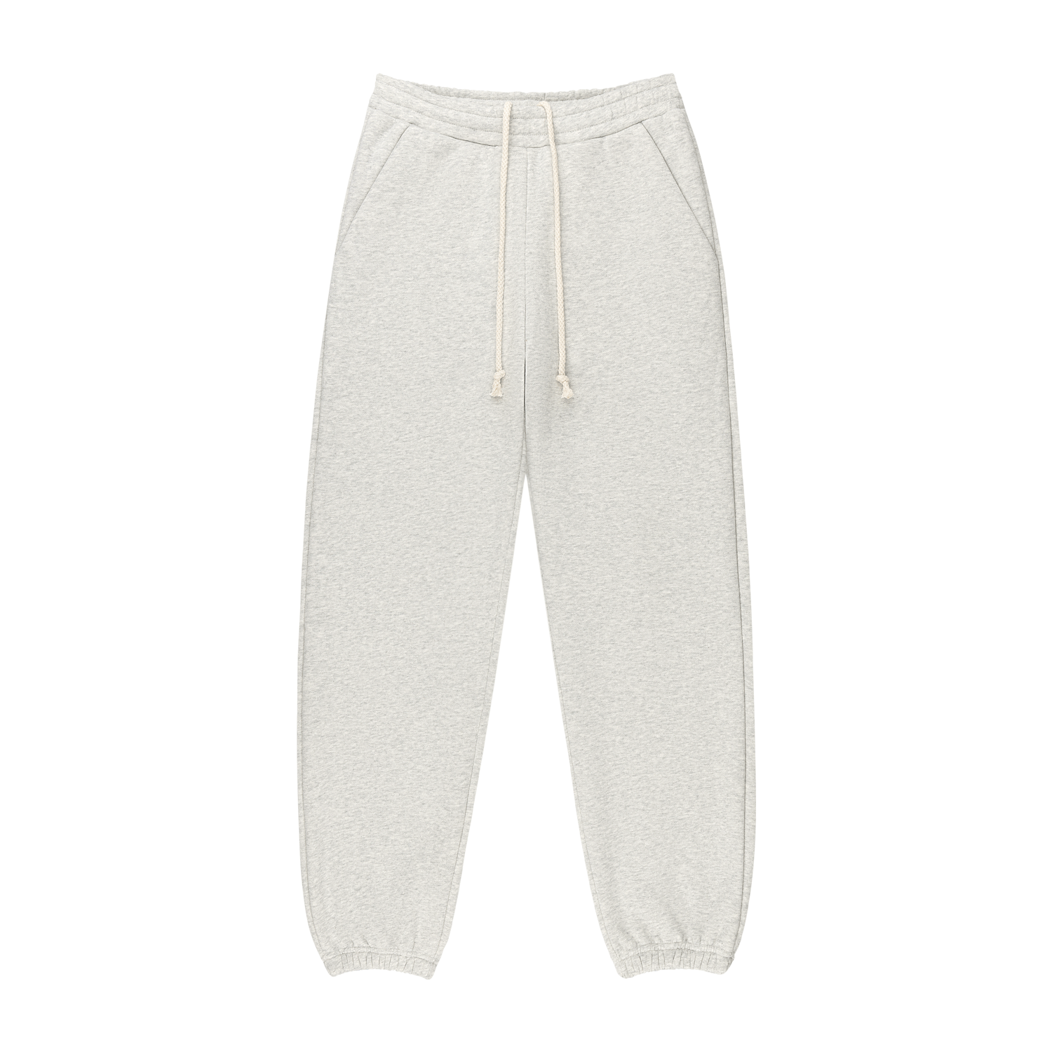Drawstring Unisex Sweatpants - Classic Grey