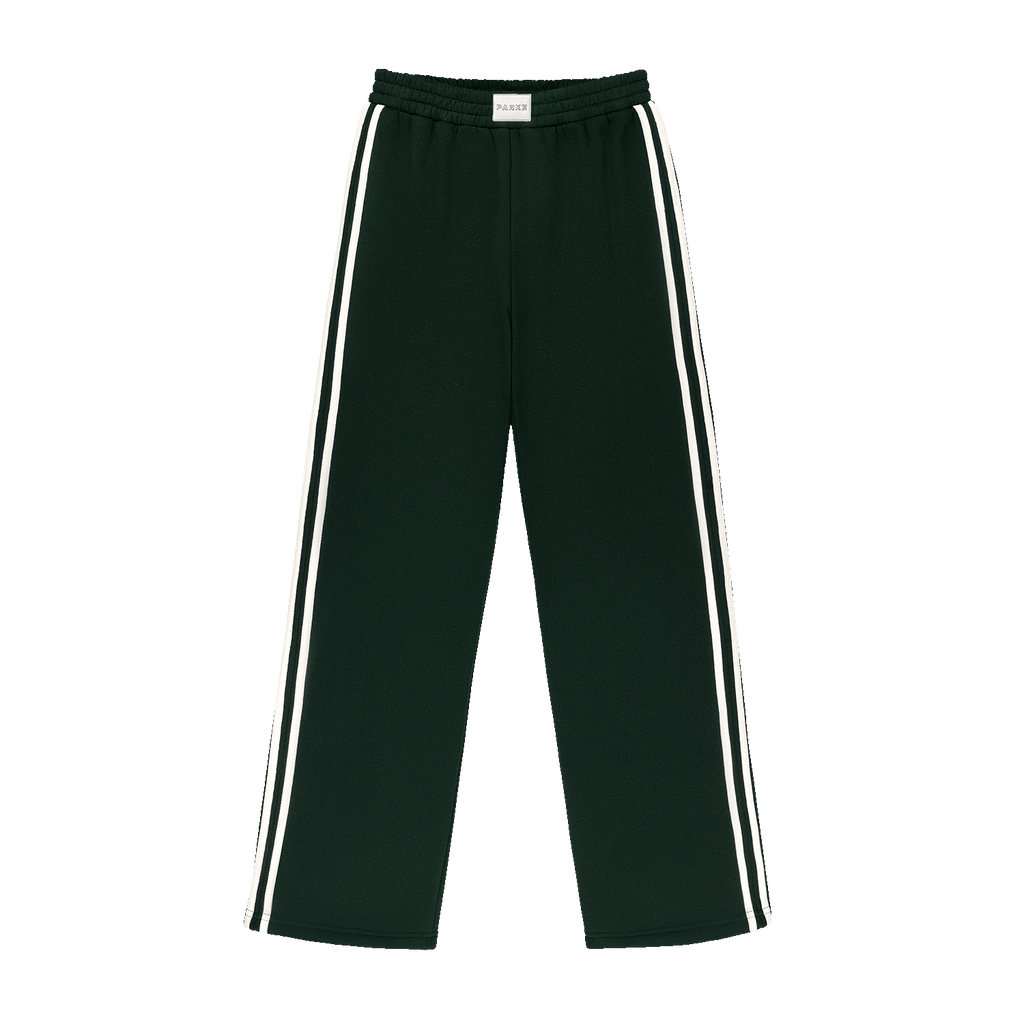 Sport Stripe Boxer Sweatpants - Forest