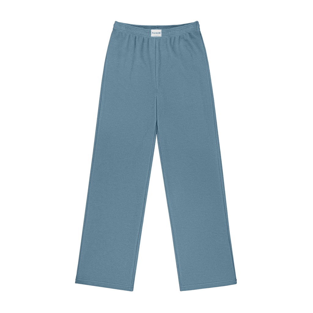 Waffle Boxer Pants - Glacier