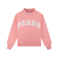 Valentine's Varsity Mockneck -blush + lavender