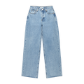 Low Rise Baggy Jeans - Vintage Wash