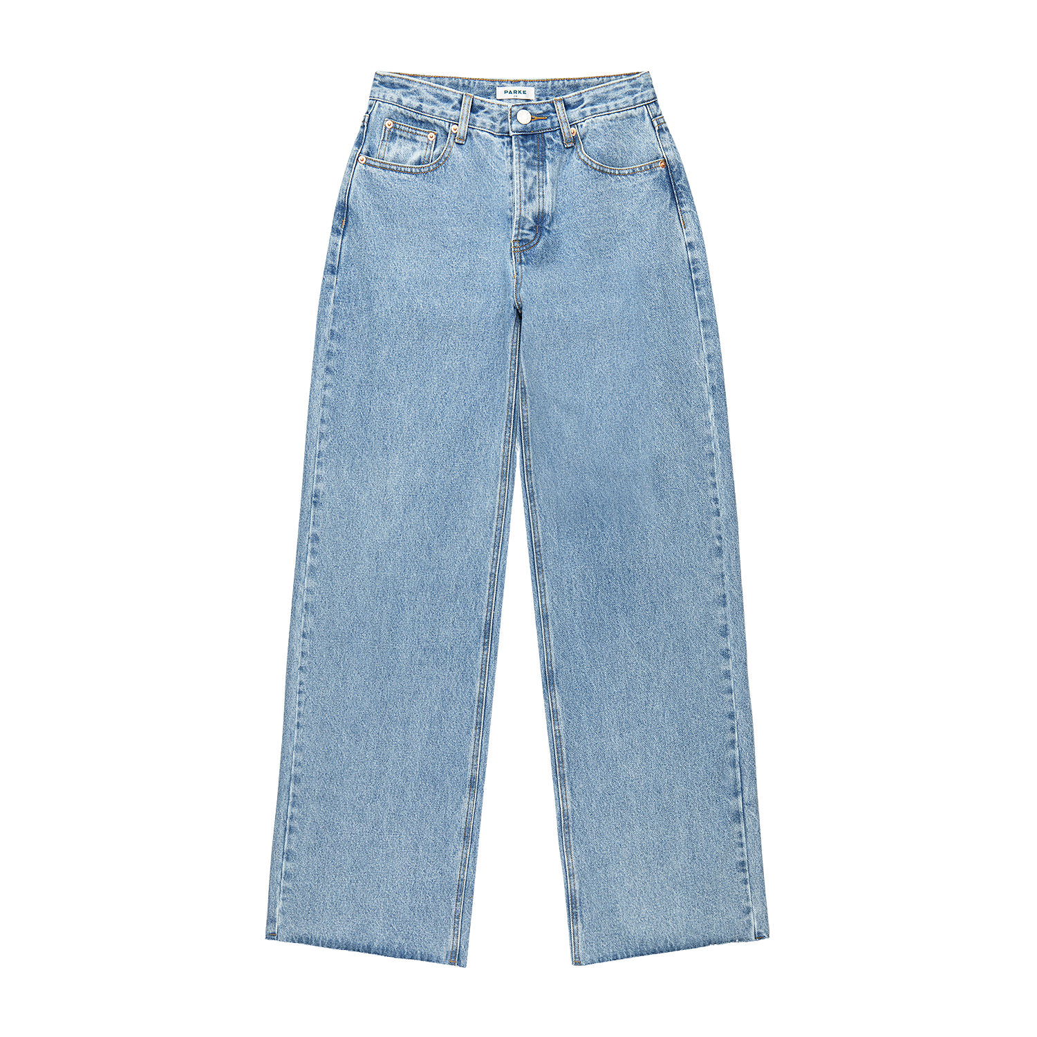 Low Rise Baggy Jeans - Vintage Wash