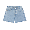 Long Baggy Shorts - Vintage Wash