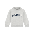Kids OG Varsity Mockneck - Classic Grey + Denim