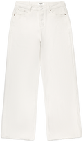 Low Rise Baggy Jeans - White