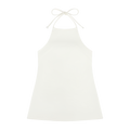 Halter Dress - White