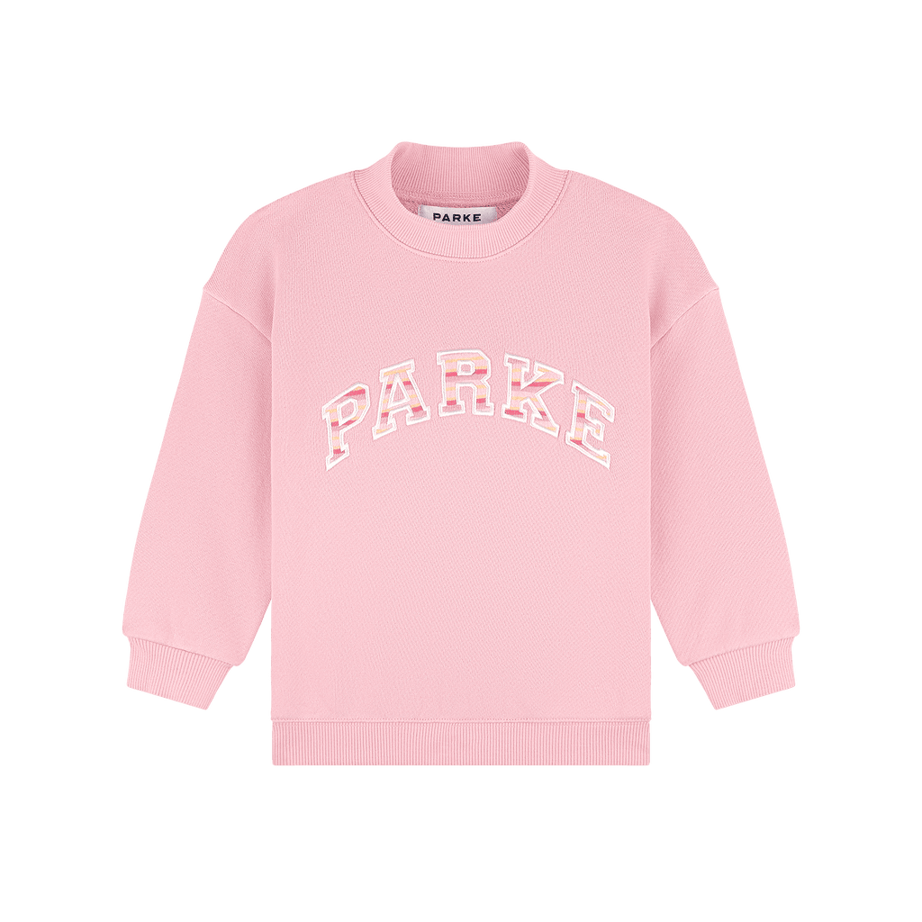 Kids  Varsity Mockneck - Sweetpea
