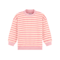 Kids Stripe Mockneck Pullover - It's A Girl Stripe