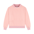 Stripe Mockneck Pullover - It's A Girl Stripe