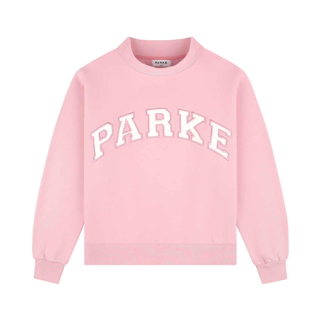 Varsity Mockneck - Fairy + White