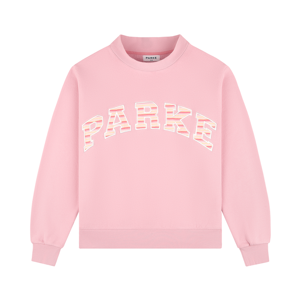 Varsity Mockneck - Sweetpea