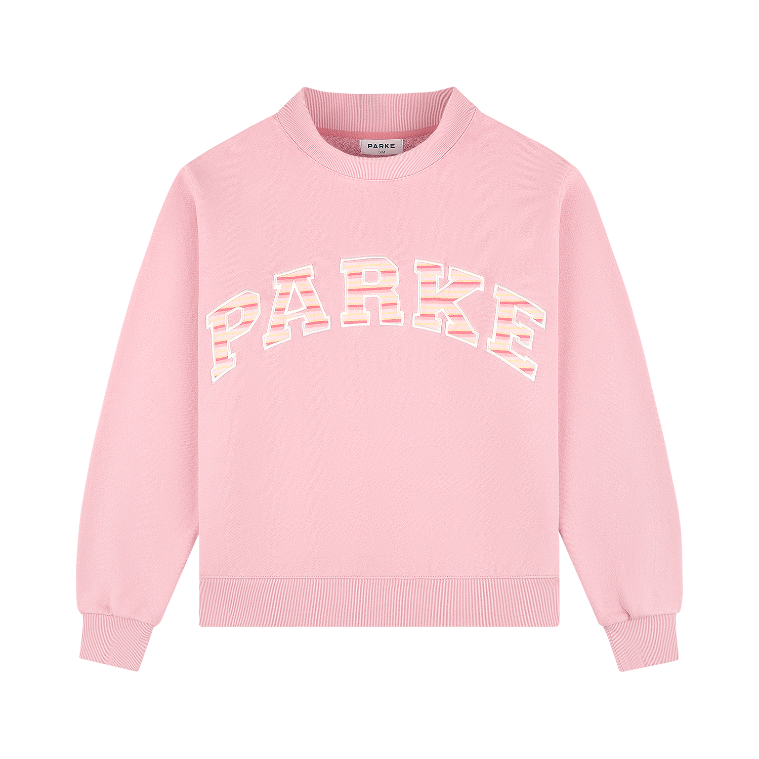 Varsity Mockneck - Sweetpea