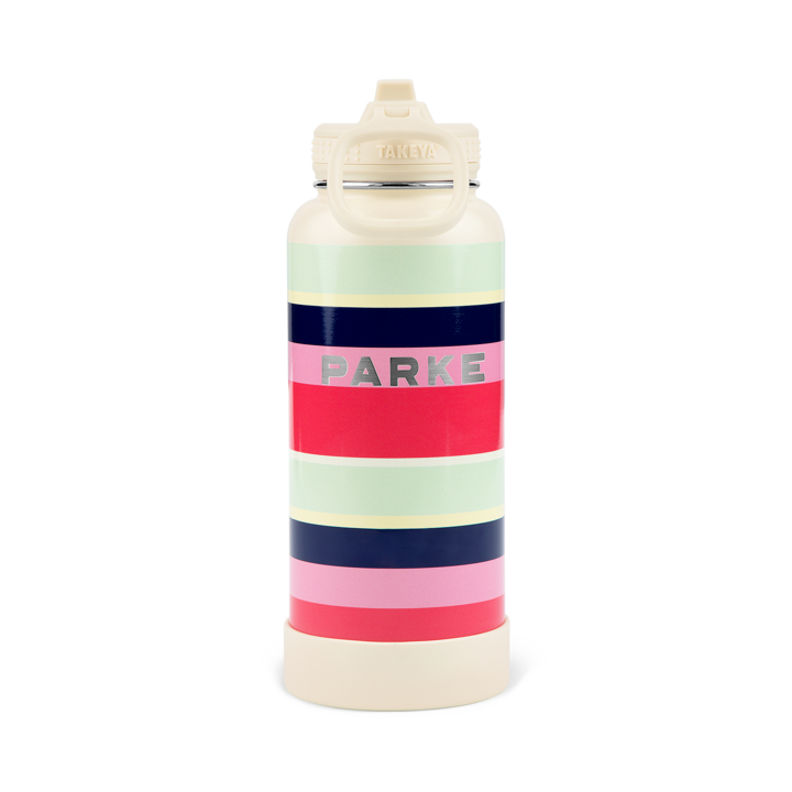 Takeya x Parke Water Bottle - Summerland Stripe