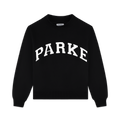 Varsity Mockneck - Black + White